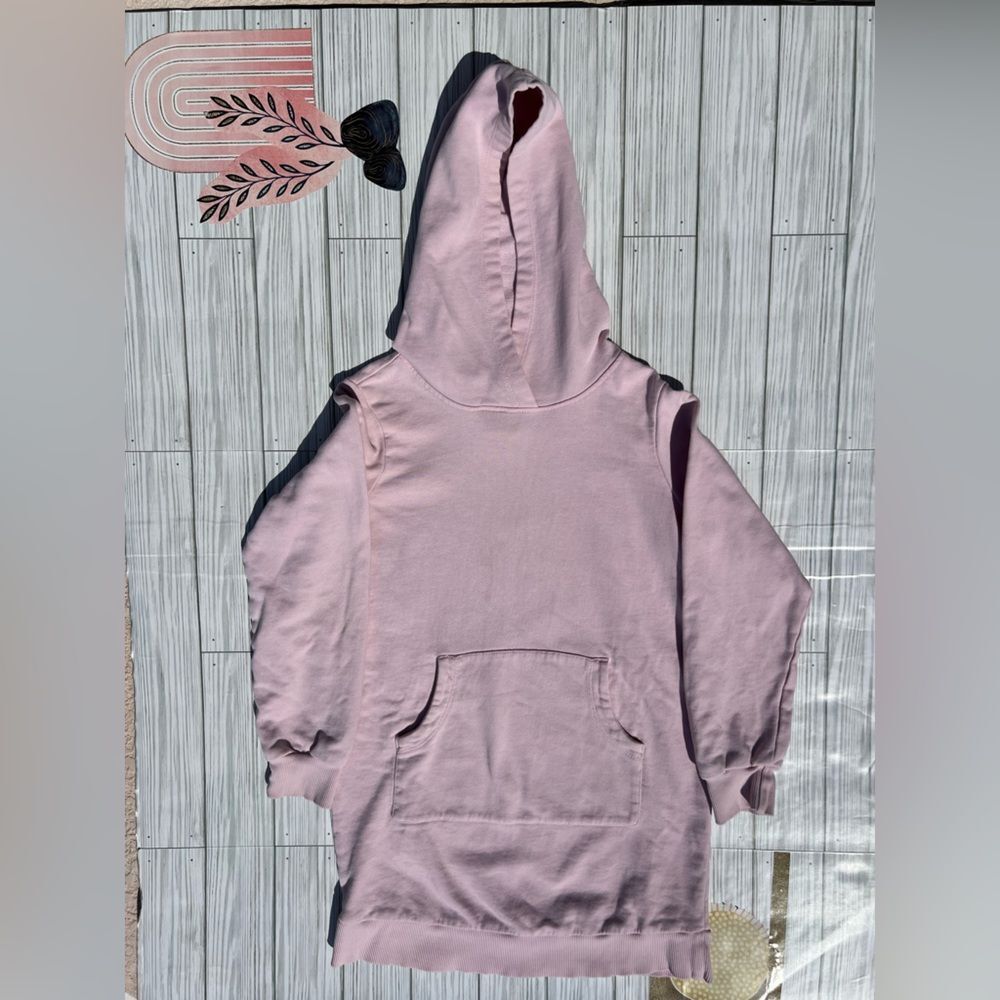 Hanna Andersson Pink Hoodie Girls Sz 8